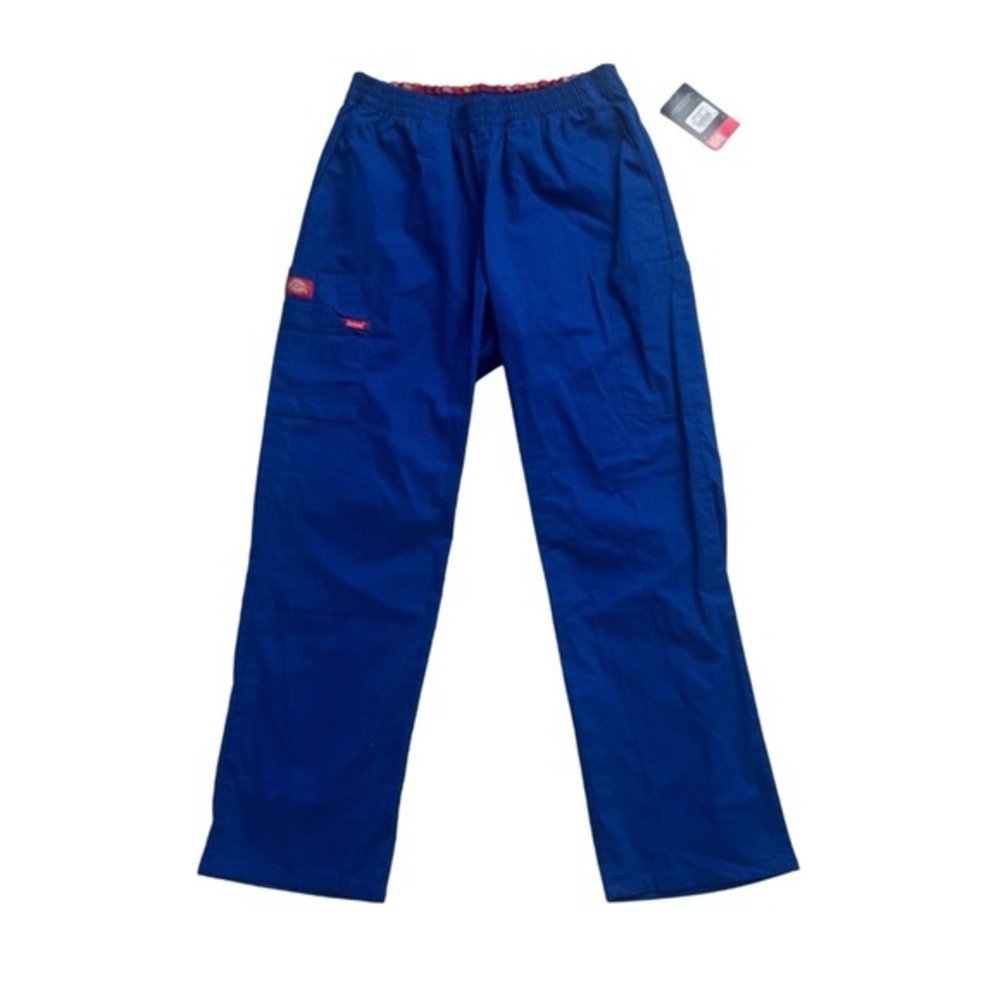 Dickies Women's Blue Scrub Straight Leg Pants